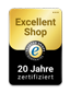 20 Jahre Excellent Shop Auszeichnung